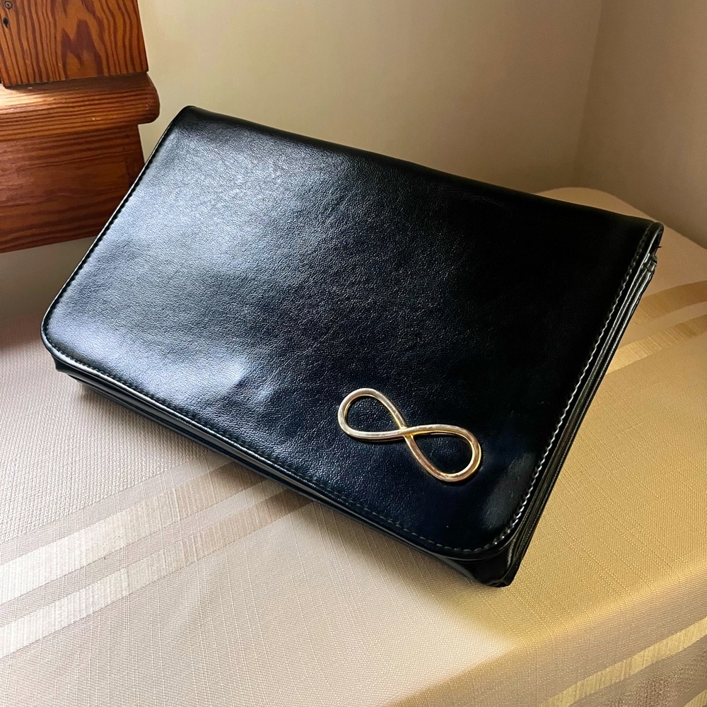 Vintage Black Clutch
